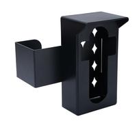 Maqulae Support de Sonnette Vidéo Antivol, Support en Acier Inoxydable ABS sans Poinçon Facile à Installer pour Portes de Maison de Location de Dortoir D'appartement S'ouvrant ver