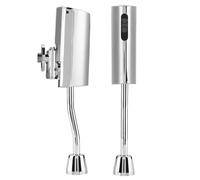 Maqulae Valve de Chasse D'urinoir à Capteur, Automatique sans Contact | Installation Exposée, alimenté par Batterie DC6V, Distance de Détection Réglable de 15 à 30 Cm, Entrée G1/2, Chasse D'eau