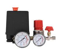Maqulae Valve de Pressostat de Compresseur D'air avec Jauges, Régulateur
