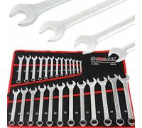 MAR-POL Clés plates, coffret pliant 25pcs 6-32mm CrV M58149