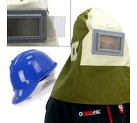 MAR-POL Masque de protection avec casque pour le sablage M805907