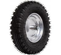 MAR-POL Roue bantam 4,00-8 8PR, gonflable, avec essieu - M85231