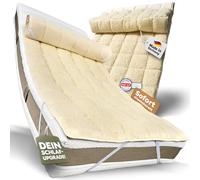 Mara Vital 140 x 190 cm Sur-matelas en laine vierge pour un sommeil chaud et sec - Surmatelas en laine respirante pour matelas jusqu'à 30 cm de hauteur