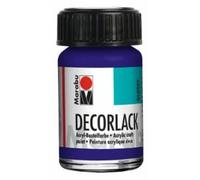 Marabou 1130 39 051 Vernis décoratif acrylique, violet foncé 051, 15 ml