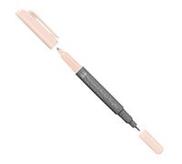 Marabu 01470003029 Marqueur permanent Graphix en beige rose, avec double pointe de 1 à 2 mm et 0,5 mm, couleurs brillantes, séchage rapide, encre à base d'alcool, faible odeur et imperméable
