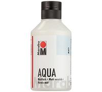 Marabu 113613000 - Aqua Vernis Mat, 250 ML, Transparent