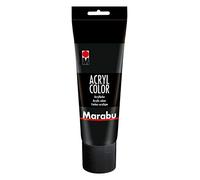 Marabu 120125073 - Acrylique Color, 225 ML, Noir