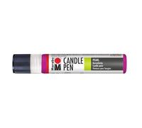 Marabu 18050009211 - Bougie Liner Violet - Crémeuse - Peinture cirée douce à base d'eau - Résistant à la lumière - Inodore - Résistant aux intempéries - Décoration de bougie légère - 25 ml