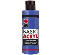Marabu Basic Acrylique Bleu Moyen 052 80ml