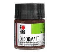 Marabu Decor Mat Châtain Moyen 50 ML