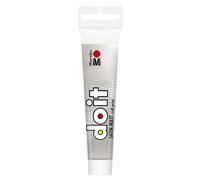 Marabu DO IT Craft Paint, 36 ml argent, peinture acrylique satinée pour le bricolage et les loisirs créatifs, peinture à base d'eau, résistante aux intempéries, à la lumière, végétalienne, 12760076082