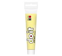 Marabu DO IT Craft Paint, 36 ml jaune pastel, peinture acrylique satinée pour le bricolage et les loisirs créatifs, peinture à l'eau, résistante aux intempéries, à la lumière, 12760076022