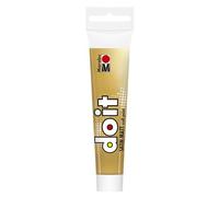 Marabu DO IT Craft Paint, 36 ml or, peinture acrylique satinée pour DIY, bricolage et loisirs créatifs, peinture à l'eau, résistante aux intempéries, à la lumière, végétalienne, 12760076084
