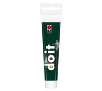 Marabu DO IT Craft Paint, 36 ml vert foncé, peinture acrylique satinée pour le bricolage et les loisirs créatifs, peinture à l'eau, résistante aux intempéries, à la lumière, végétalienne, 12760076068