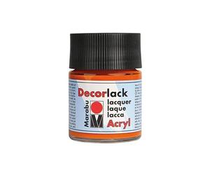Marabu Flacon 50 Ml Peinture Acrylique Decorlack Orange