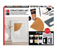 Marabu Kit De Pâte Acrylique Structured Art