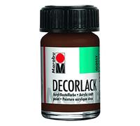 Marabu Laque Déco Acrylique Marron Moyen 040 15ml