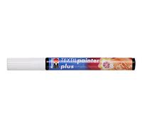 MARABU Lot de 3 Marqueurs Textile Painter Plus Pte Ogive 3 mm Blanc