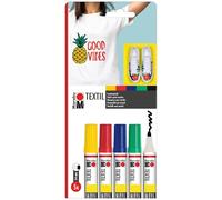Marqueur pour textile 'Textil Painter', blister de 5