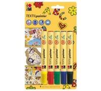 Marqueur pour textile 'Textil Painter', blister de 5