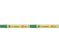 Marabu marqueur Textil Painter tracé 2-4 mm Vert Clair (Lot de 2)