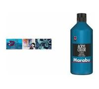 Marabu Peinture acrylique Acryl Color, 500 ml, orange 013 G