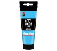 Marabu Peinture Acrylique crémeuse à Base d'eau, séchage Rapide, résistante à la lumière, imperméable à l'eau, Application avec Pinceau et éponge sur Toile, Papier et Bois, 100 ML