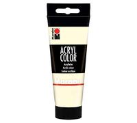 Marabu Peinture Acrylique crémeuse à Base d'eau, séchage Rapide, résistante à la lumière, imperméable à l'eau, Application avec Pinceau et éponge sur Toile, Papier et Bois, 100 ML
