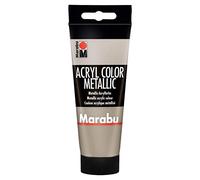 Marabu Peinture acrylique AcryColor Taupe métallique 100 ml base d'eau séchage rapide