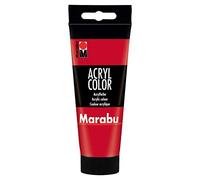 Tube Acrycolor Couleur Cerise - Marabu - 100ml