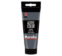 Marabu Peinture Acrylique crémeuse à Base d'eau, séchage Rapide, résistante à la lumière, imperméable à l'eau, Application avec Pinceau et éponge sur Toile, Papier et Bois, 100 ML