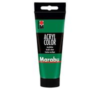 Marabu Peinture acrylique Acryl Color - Vert intense 100 ml - Crémeuse, séchage rapide