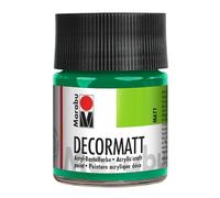 Marabu Peinture Acrylique "Decormatt" Flacon 50 ml Vert