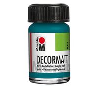 Marabu Peinture acrylique « Decormatt », trkis, 15 ml, dans un pot