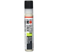 Marabu Peinture Glitter-Liner, Or Scintillant, 25 ML