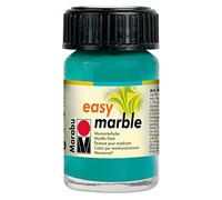 Marabu Pochoir Motif 098 15 ML Peinture Facile en marbre, Turquoise