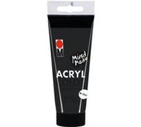 Marabu 0012010050772 - Acryl Color 100 ml, anthracite métallique
