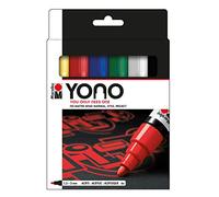 Feutre acrylique 'YONO', 1,5 - 3,0 mm, set de 6