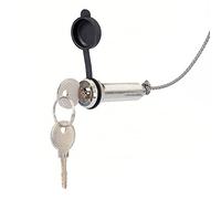 Marantec Special 306 Déverrouillage d'urgence pour porte sectionnelle 13 mm pour déverrouillage mécanique de porte de garage Argenté