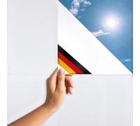 MARAPON® Film en Verre dépoli occultant [0,90 x 4 m] avec e-Book et Instructions vidéo (français Non Garanti) - Film adhésif Brise-Vue pour fenêtre, Cuisine, Salle de Bain, Bureau