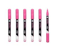 MARBEL DA0223001475Cpack Marqueurs Universels Roses Pointe fine 0,7mm Lot 6