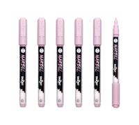 MARBEL DA0223002476Cpack Marqueurs Universels Rose bonbon Pointe 2mm Lot 6