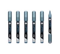 MARBEL DA0236004070Cpack Marqueurs Universels Bleu Métal Pointe 4mm Lot 6