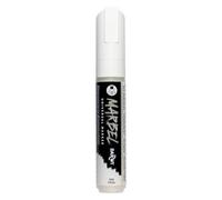 MARBEL - Un Marqueur Universel Pointe Rectangulaire Large 15mm Blanc N°010 - DA0222015010C