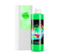 MARBLERS Colorant liquide fluorescent 310 g [Vert froid] | Néon | À base d'eau | Super concentré | Colorant, teinté, pigment | Inodore | Non toxique | Idéal pour le béton, le ciment, le mortier, le