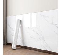 Marbre Carrelage Adhesif Mural Panneau,Papier peint autocollant effet marbre,Imperméable en PVC Autocollants en Tuile Stickers,Mural Masquer Les Imperfections,pour Maison Cuisine TV Murale