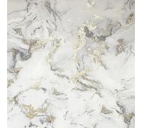 Arthouse Papier peint Bahia Mono 923001 Marbre tourbillons métallique or
