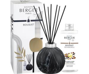 Marbrure Black Diffuseur d'arômes Set cadeau Amber Powder 180 ml