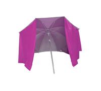 Marbueno 10112R Parapluie de Plage Nylon avec Pare-Vent Aluminium Rose 180 cm SUMMER