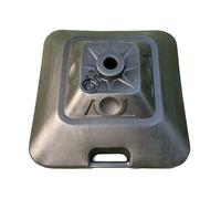 Marbueno Summer 10499 45x45x27 Cm 30l Beach Umbrella Base Argenté